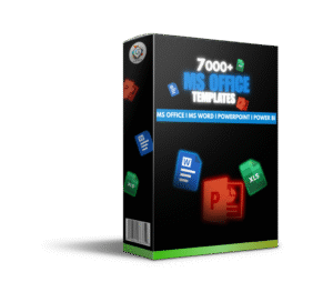 7,000+ MS Office Templates Bundle