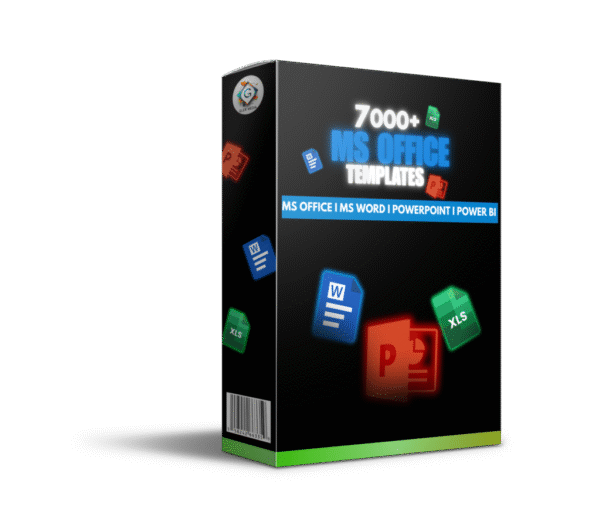 7,000+ MS Office Templates Bundle