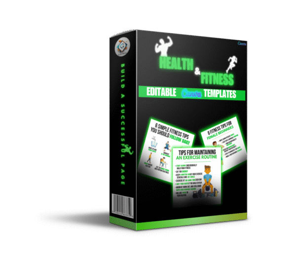 1500+ Health & Fitness Editable Canva Templates