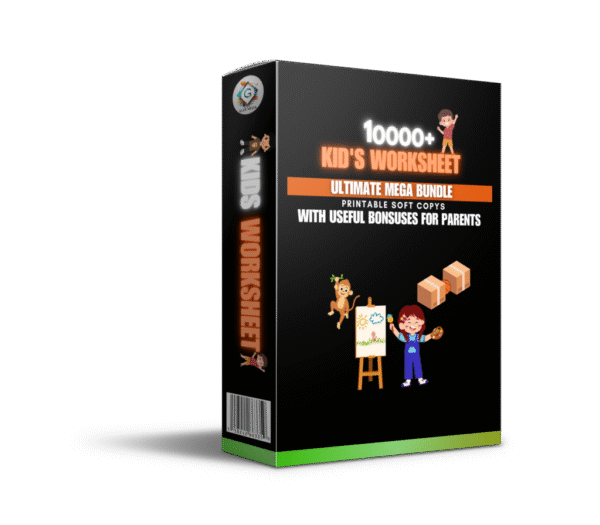 10,000+ Kids Worksheet Ultimate Mega Bundle