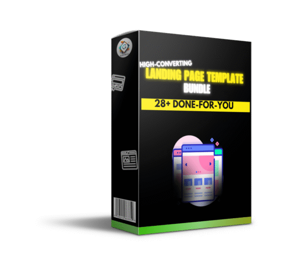 28+ Done-for-You landing page Templates BUndle