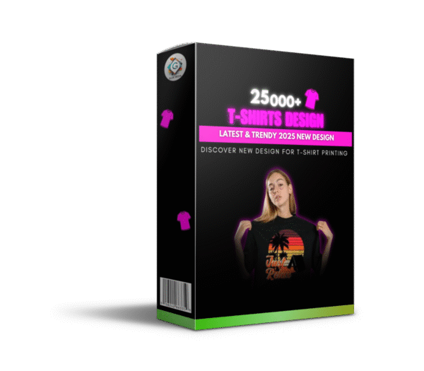 25,000+ T-Shirt Design Mega Bundle